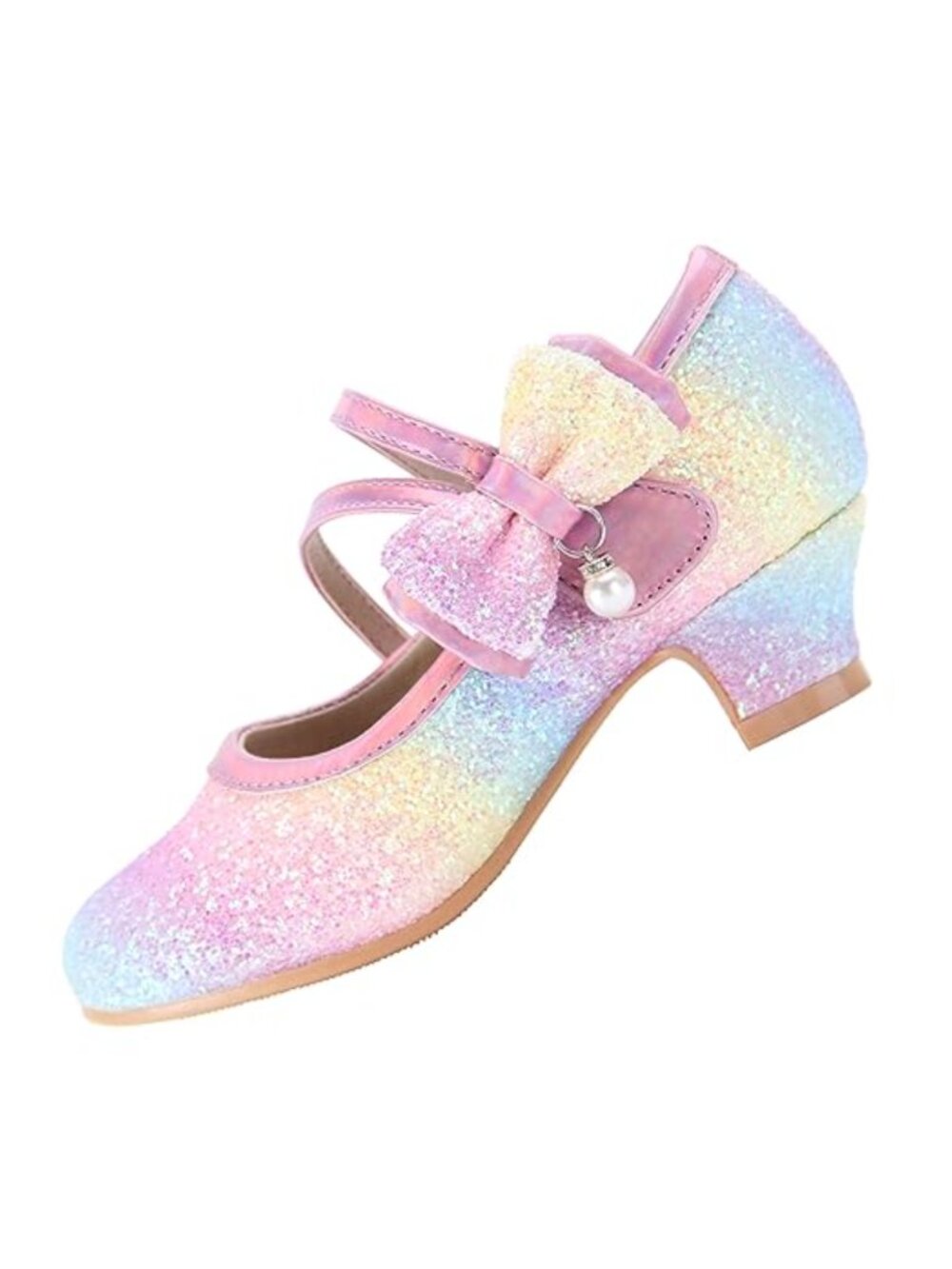 Mary Jane Dress Shoes for Girls Flower Girl Wedding Party Pumps